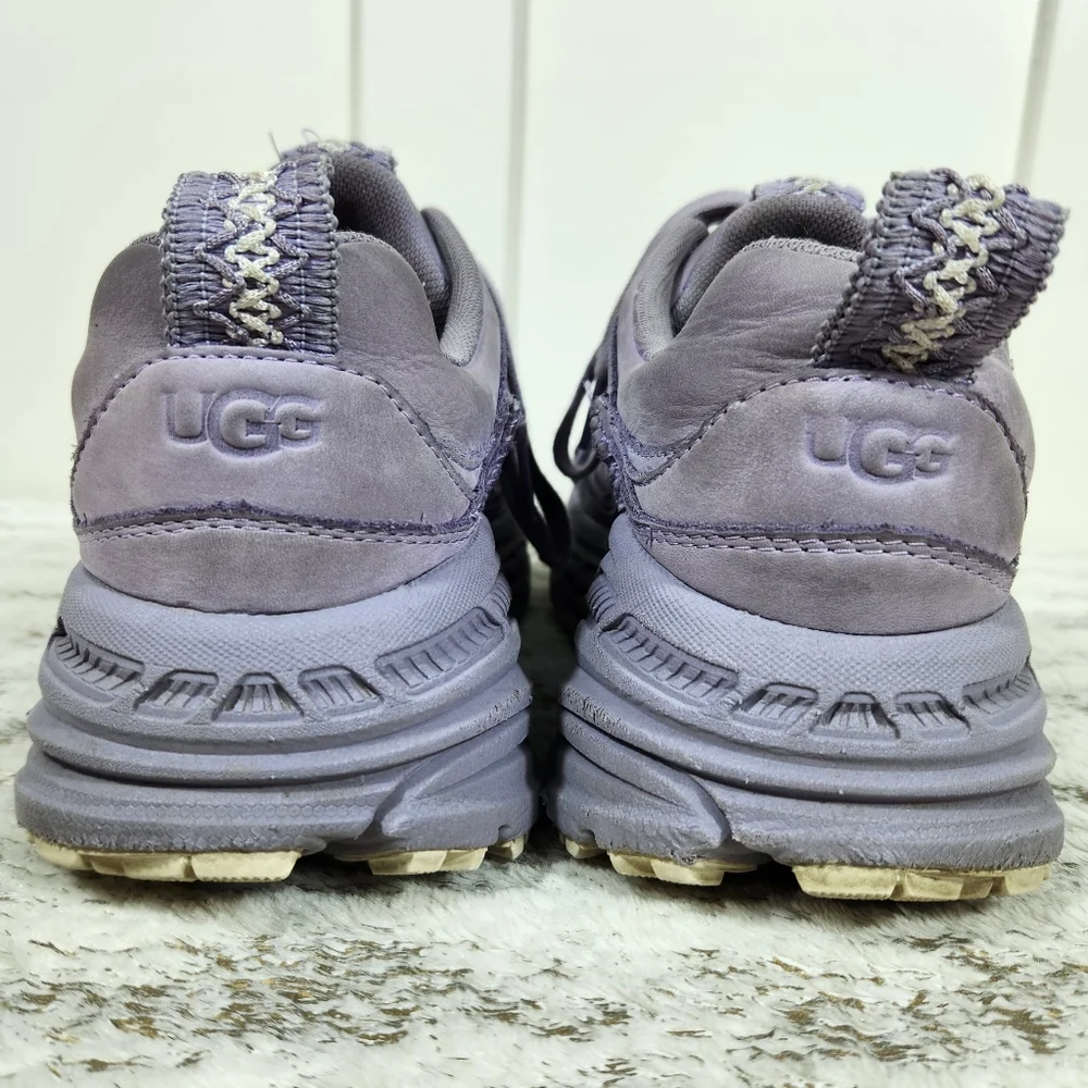 UGG "CA805 June Gloom" Purple Platform Sneakers Lace Up Shoes | Women's Size 8 - Picture 7 of 14